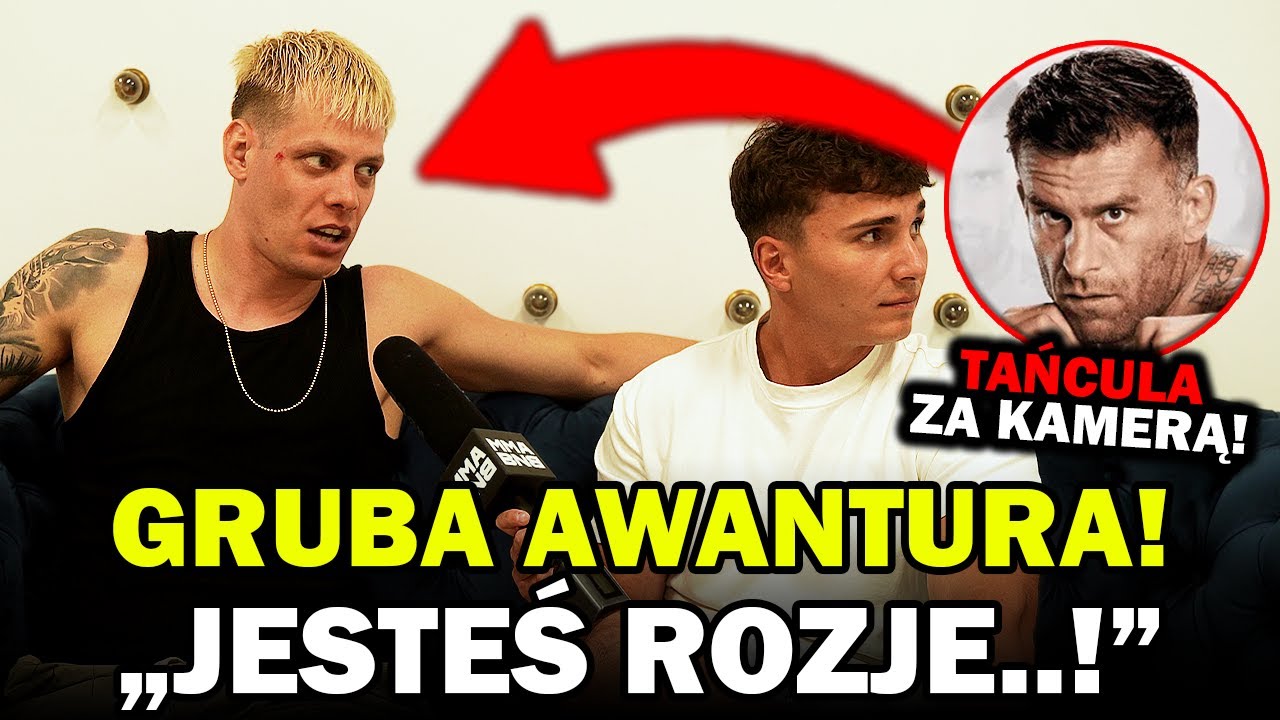 "PRZESADZIŁ! W SOBOTĘ GO ROZPIER..!" TAAZY PO BÓJCE Z TAŃCULĄ NA PROGRAMIE!