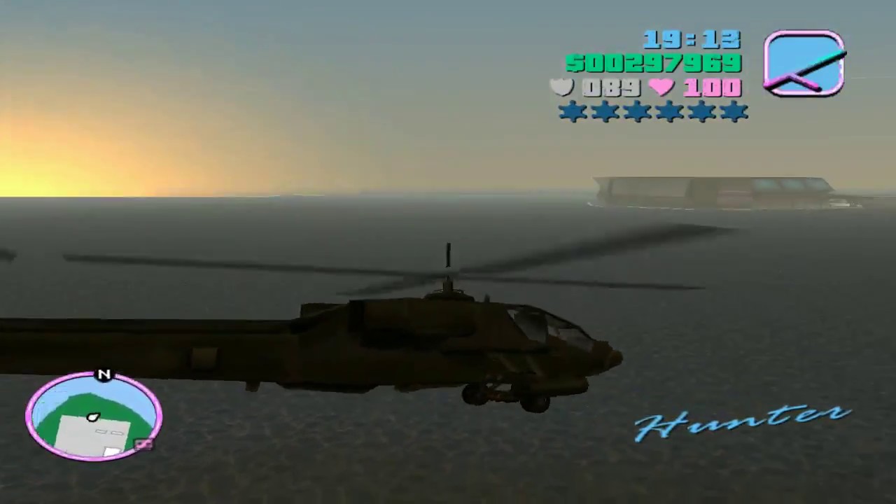 GTA Vice City - Como pegar o Helicóptero da policia 