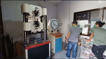 Rebar Testing | Universal Testing Machine | UTM