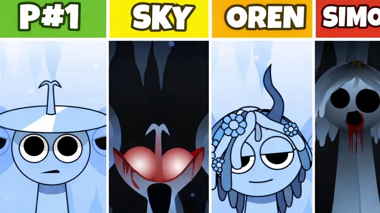 Incredibox Sprunki P#1 – SKY vs OREN vs SIMON | New Version