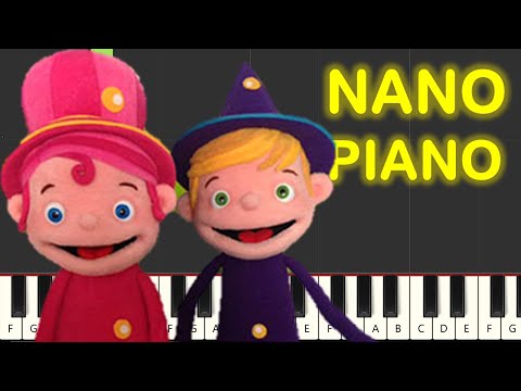 BabyTV - Teeny and Tiny's Classroom Theme Song Piano Tutorial