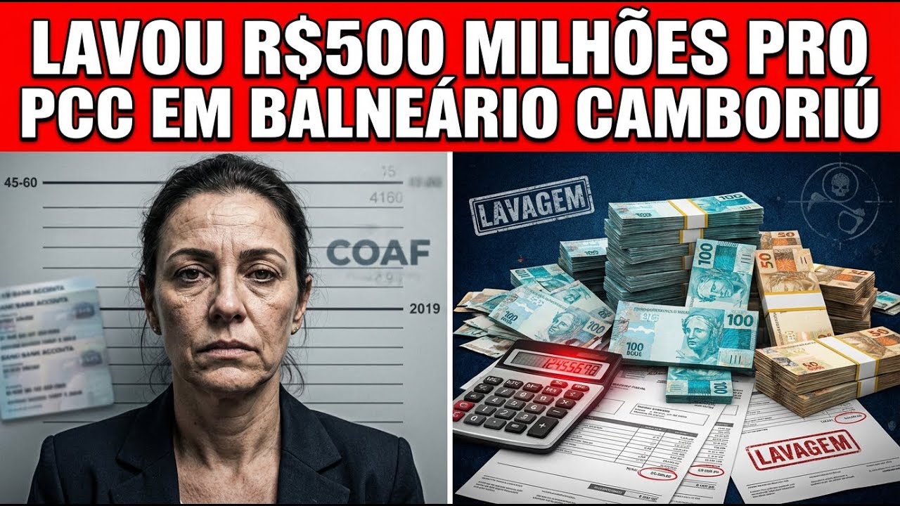 Contadora de 60 Anos Lavou R$500 Milhões para o PCC — Como ela foi pega por um Detalhe Ridículo?