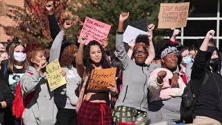 Norman high schools walk out for Julius Jones