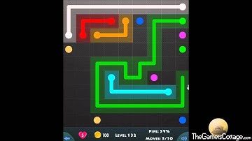 Flow Game Level - 282 [9x9] Basic Pack Connect the Dots