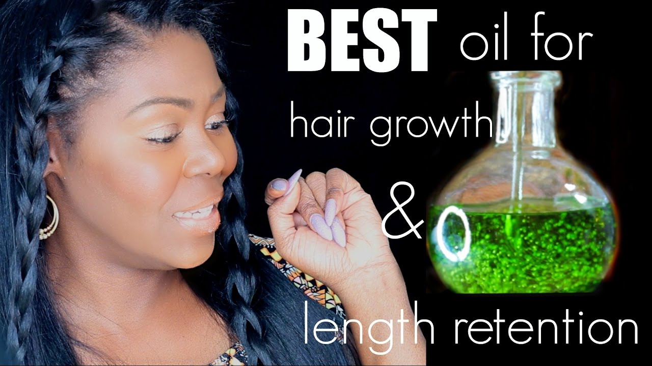 #1 Oil for hair growth and LENGTH RETENTION - YouTube