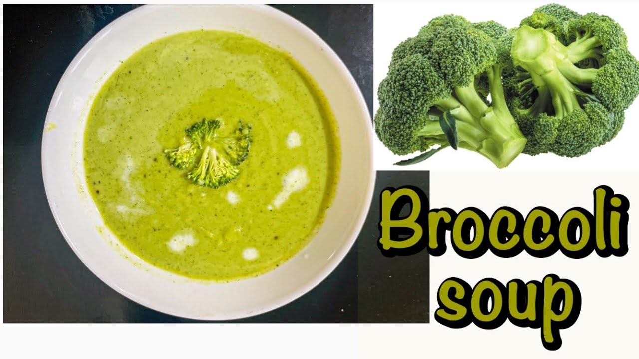 Broccoli soup 🥦🍲 cream of broccoli soup easy soup recipe malayalam
