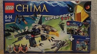 LEGO CHIMA 66450 SUPER PACK 3w1