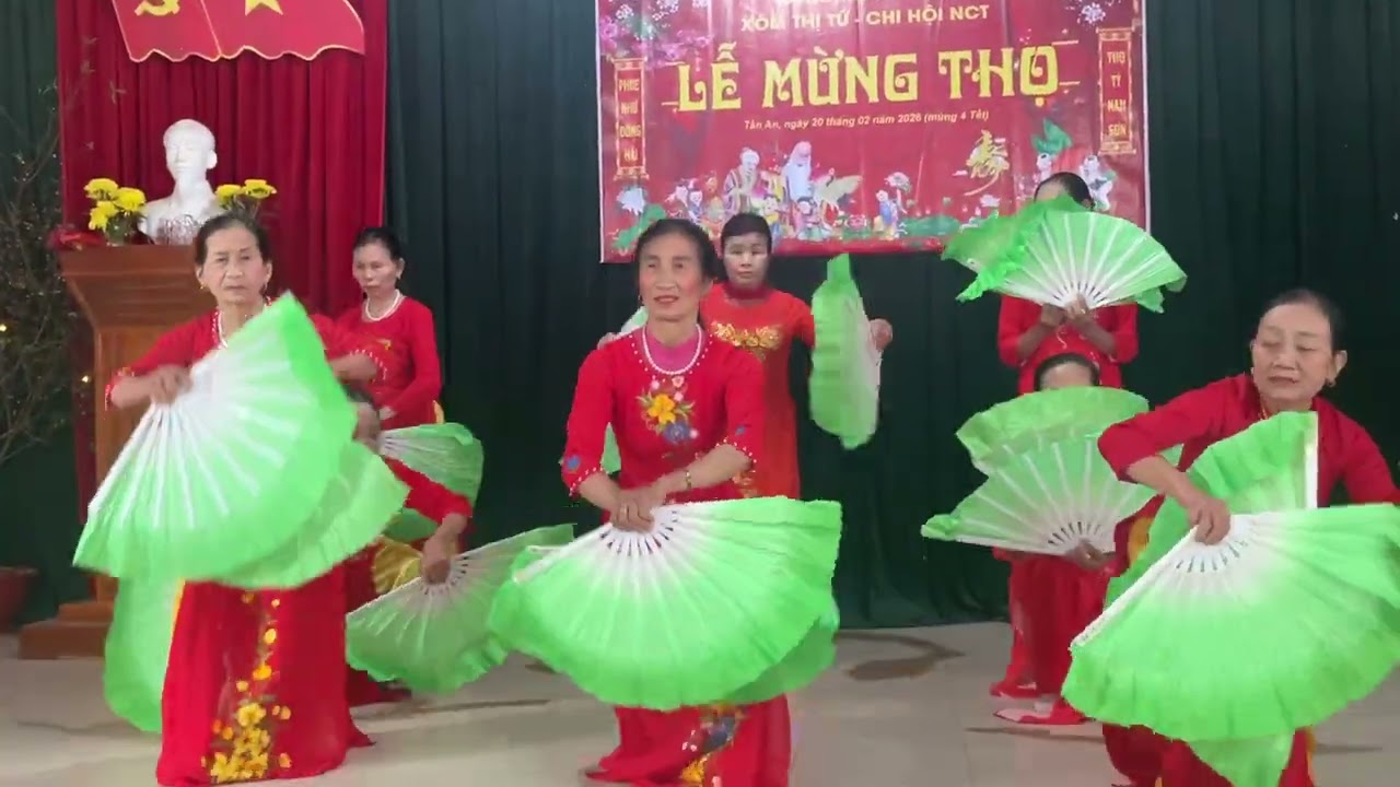 Múa  QUÊ HƯƠNG NGHĨA MẸ TÌNH CHA-X.Thị Tứ, Tân An