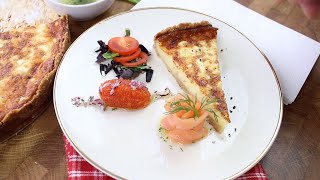 Easy Keto cheese Pie + Low carb pie crust with almond flour | Fuzz & Buzz