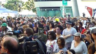 2009 Thrill The world dance LA ,CA Nokia Plaza