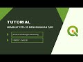 [TUTORIAL QGIS] PEMBUATAN PETA 3D MENGGUNAKAN QGIS
