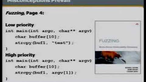 DefCon 15 - T104 - How I Learned to Stop Fuzzing and Find Mo