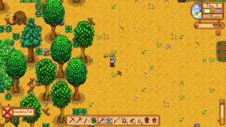 How to pick Acorns from the ground - Stardew Valley