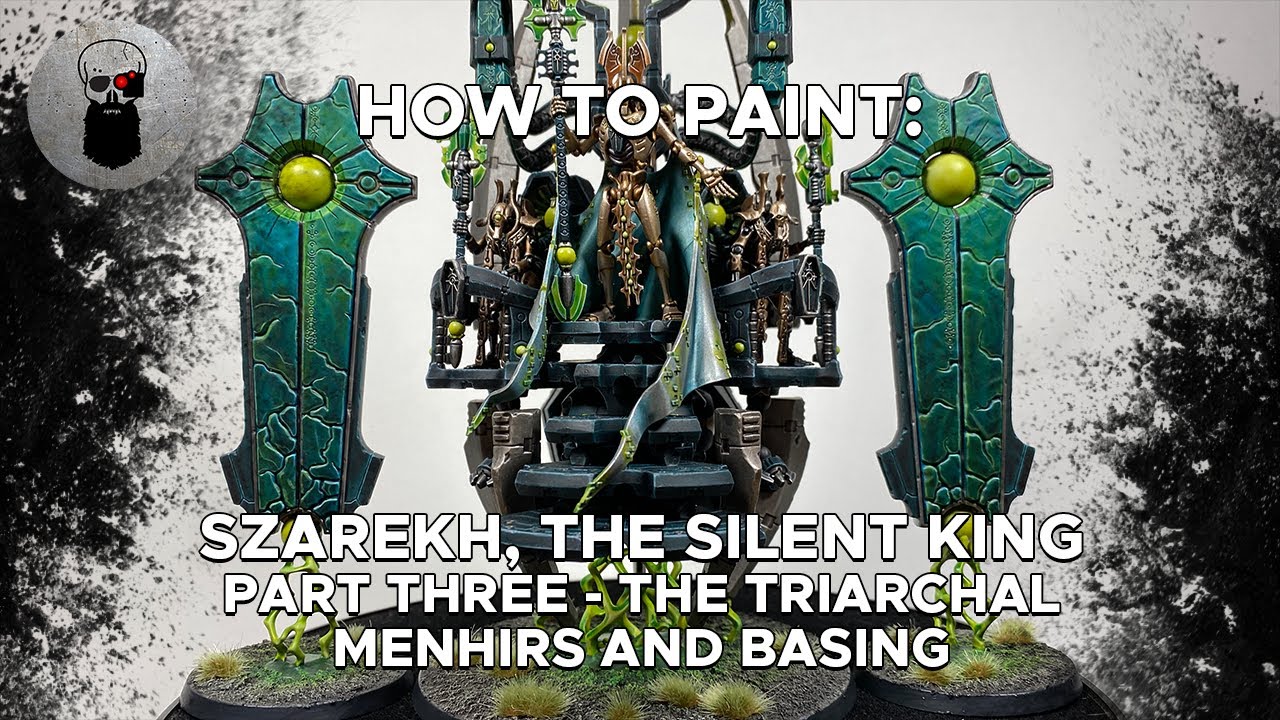 Contrast+ How to Paint Szarekh, the Silent King Part Three YouTube