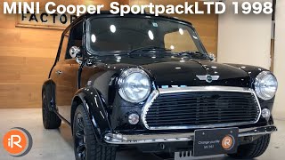 【MINI】1998年式 ROVERミニ クーパー スポーツパックLTD 「ブラックにオールペイントされたミニクーパースポーツバック！」