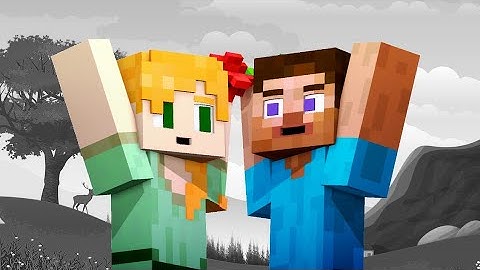 Steve And Alex Cute Moments | Babu Bhrata | Prisma 3D Minecraft Animation