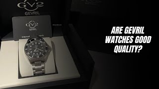 Are Gevril watches good quality? Are Gevril watches good quality?