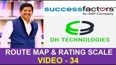Route Map & Rating Scale in Success Factors | Route Map | Rating Scale | DK TECHNOLOGIES