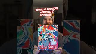 Lampoon Painting Reveal #bullwinkle #lampoon #mashup #wallyworld #cartoon #nostalgia #90s #80s #70s