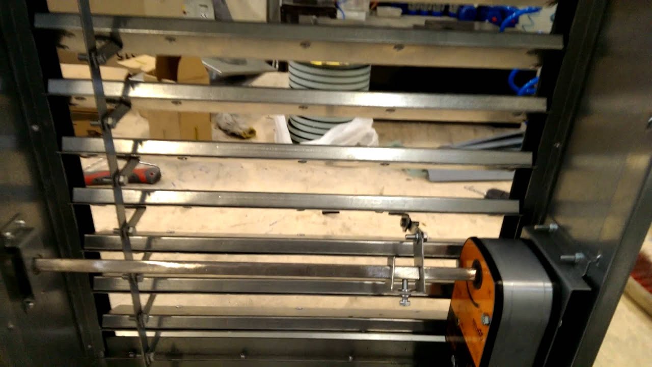 Противопожарный клапан системы дымоудаления АКП-3 - YouTube