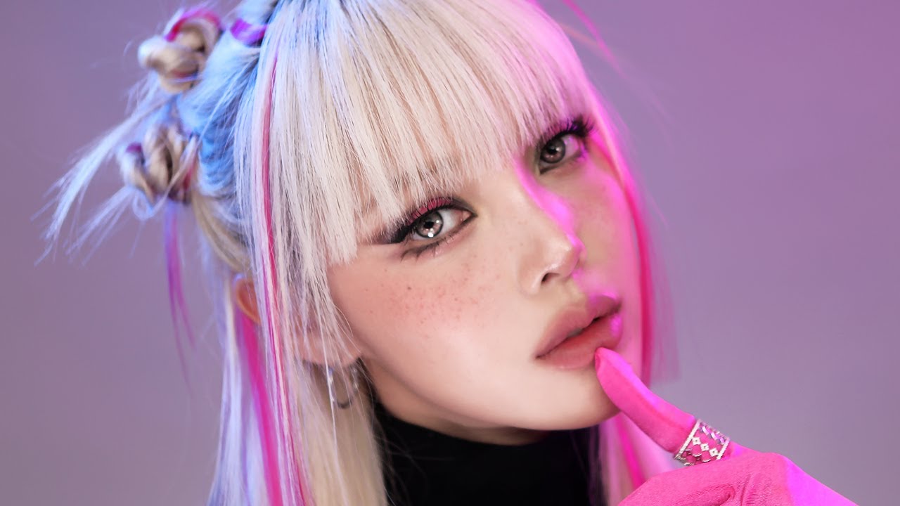 💖Hot Pink E-Girl Makeup 핫핑크 '이-걸' 메이크업