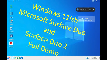 Making your Microsoft Surface Duo and Duo 2 look Windows 11ish Full Demo