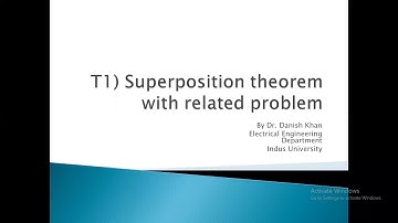 Superposition Theorem with solved problem