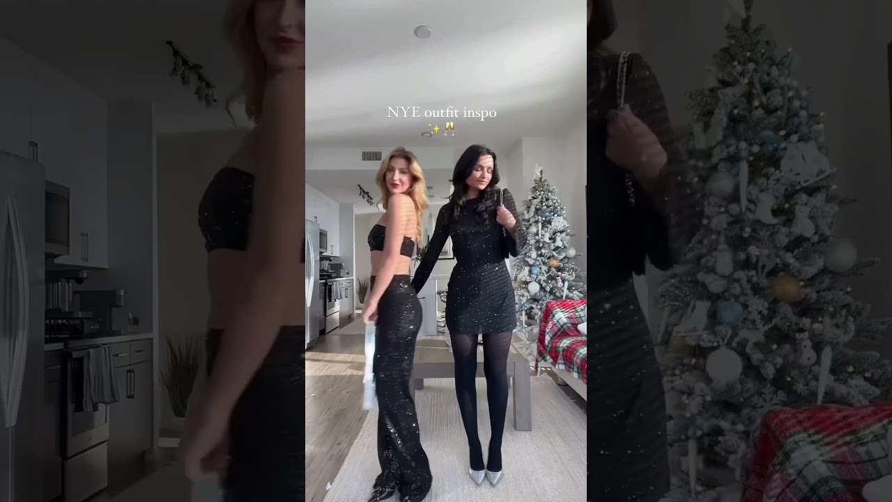 NYE outfits that scream 'Hello, 2024!' 🪩🎊✨ (🎥: IG _mariamaiurano)