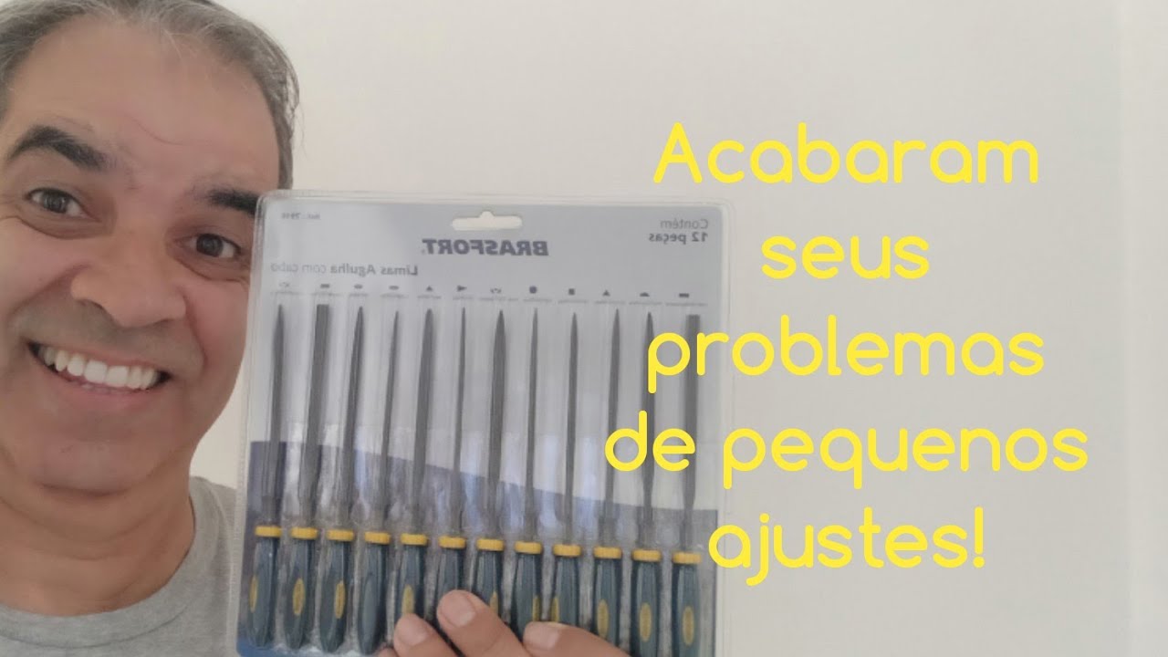 JOGO DE LIMAS AGULHA QUE NAO PODE FALTAR NO SEU NEGÓCIO!