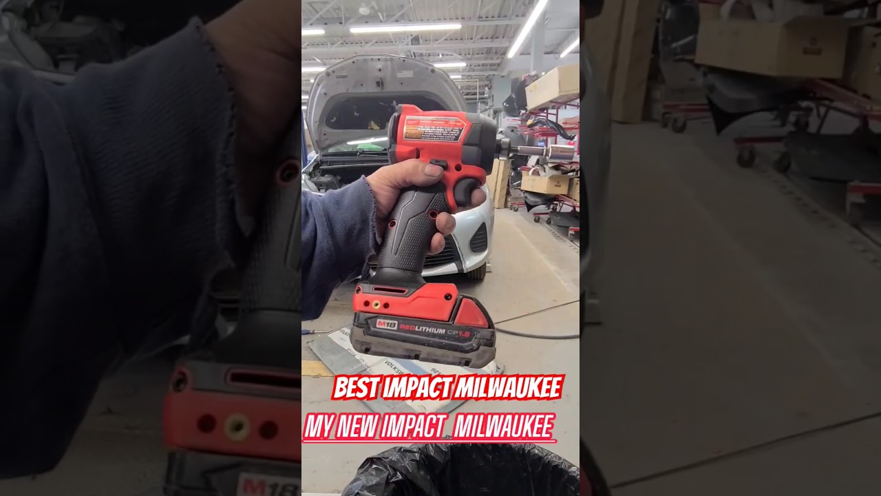 My New power tool Impact Milwaukee, car body Repair Denting and painting