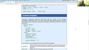 what are Contract Templates in Daml?