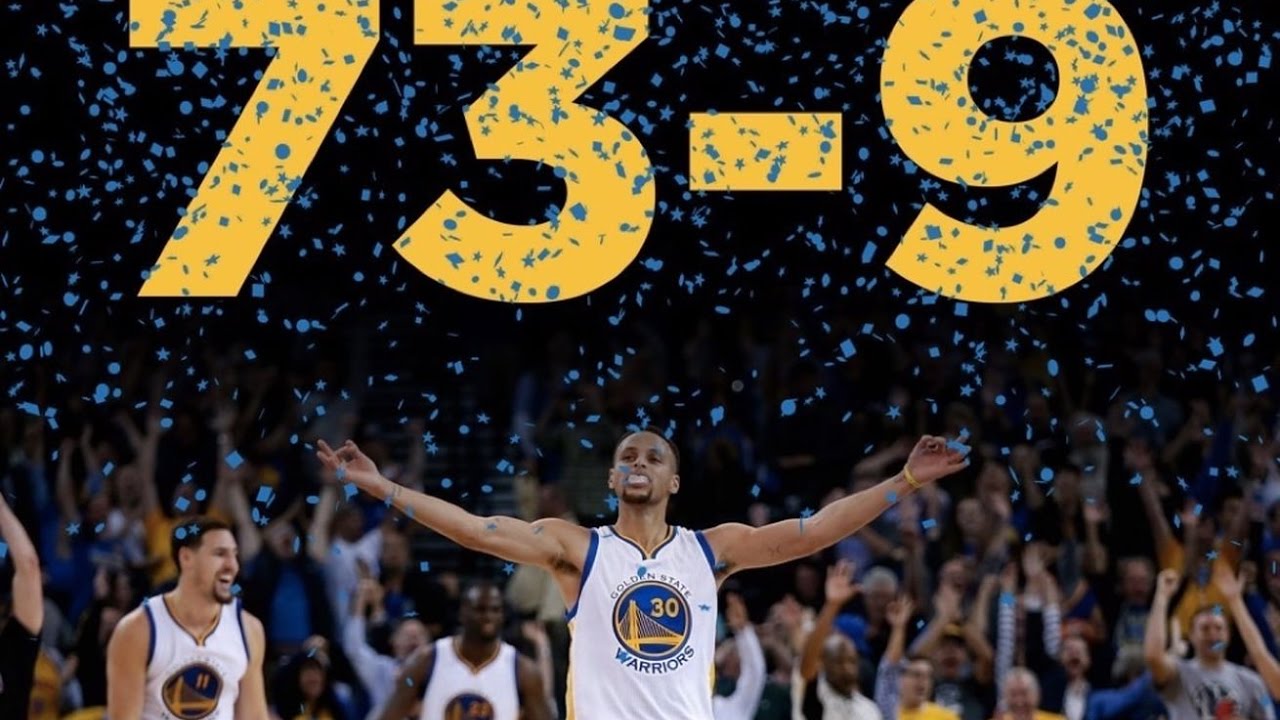 RELIVE THE WARRIORS RECORD 739 NBA SEASON YouTube