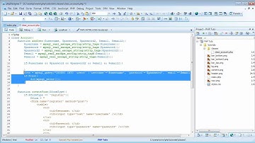 PHP 2 - Creating a login and register script (PART 2)