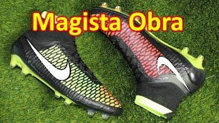 nike magista obra black volt