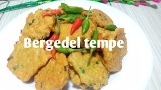 Bergedel tempe