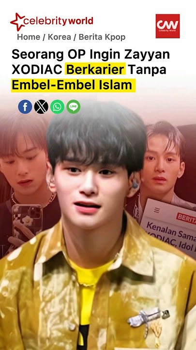 XODIAC Zayyan's Religion Debated? #news #kpop #zayyan #xodiac #korea #celebrity #world #sing #leo