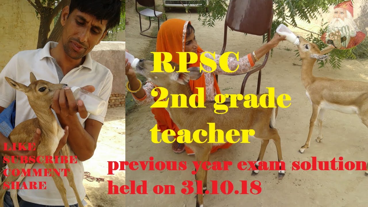 Rpsc 2nd Grade Previous Year Question Paper Solution Held On 31 10 18 Rpsc 2nd grade previous year question paper solution held on 31 10 18