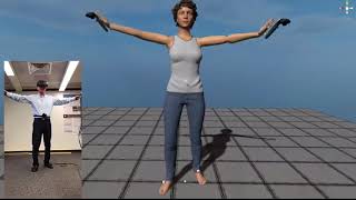 HTC VIVE motion tracking (inverse kinematics)