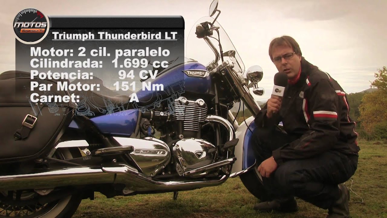 Motos Garage Tv: Test Triumph Thunderbird LT