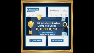 SAP Authorization and Auditing for NetWeaver ||C_AUDSEC_731|| SUIM -Introduction of SAP Audit Report
