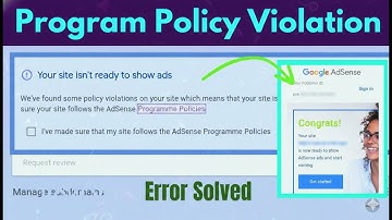 Policy violation adsense approval fix | How to get adsense approval 2026