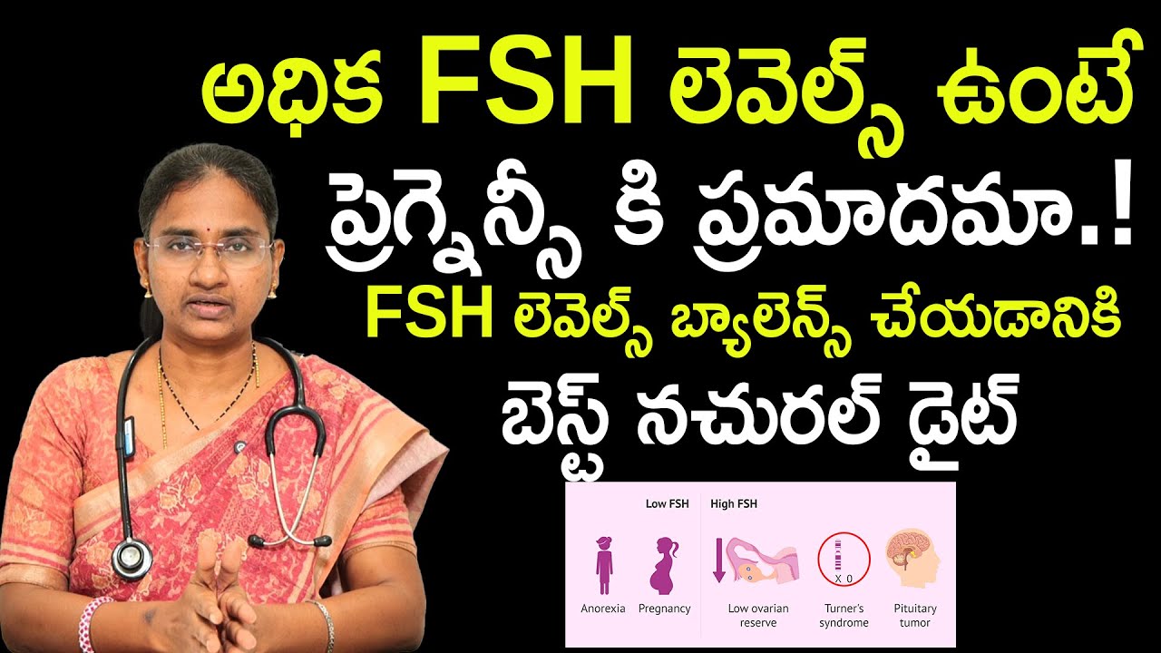 అధిక FSH లెవెల్స్ ఉంటే ప్రెగ్నెన్సీ కి ప్రమాదమా : Dr. Aswini Vuyyuri About FSH Levels In Pregnancy