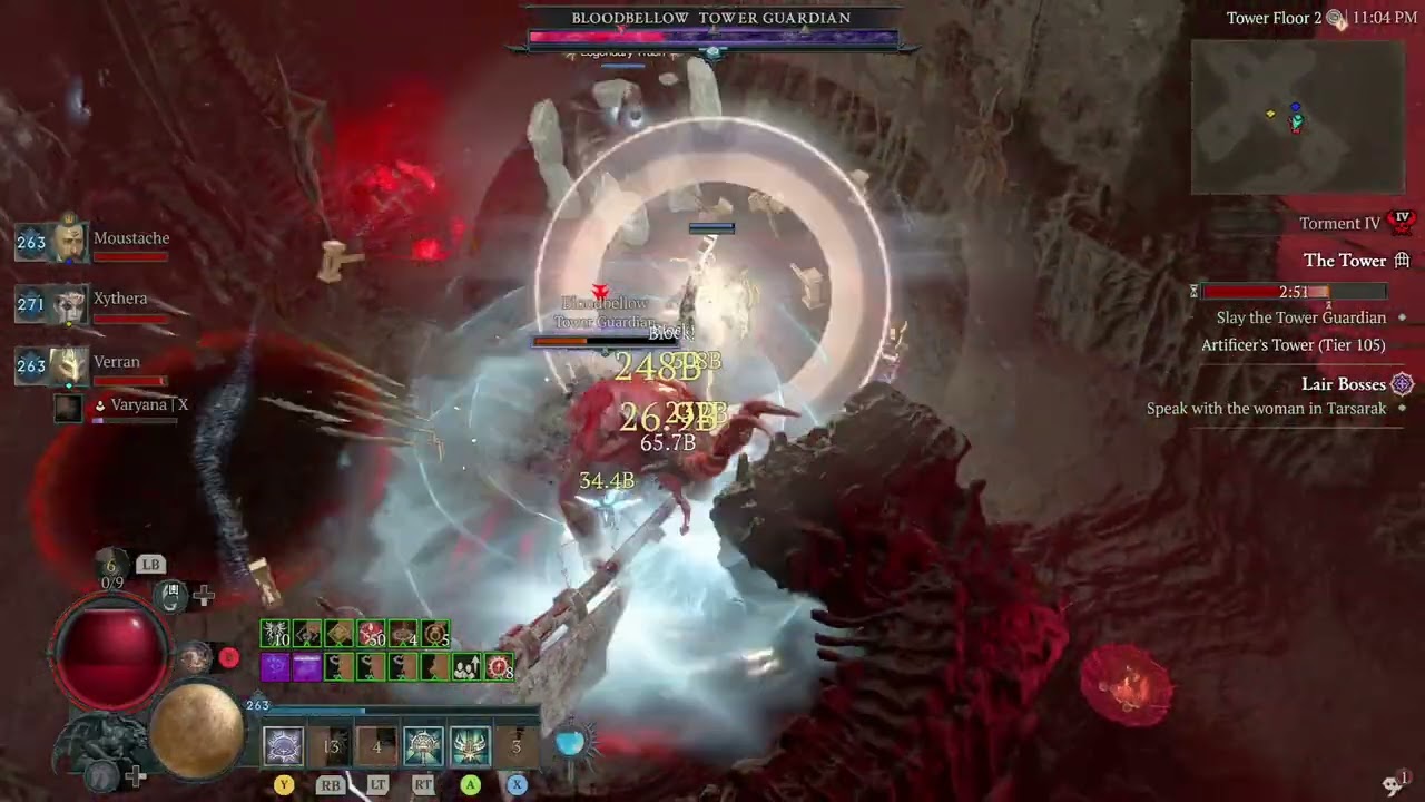 277 over all three man group tower 105 run