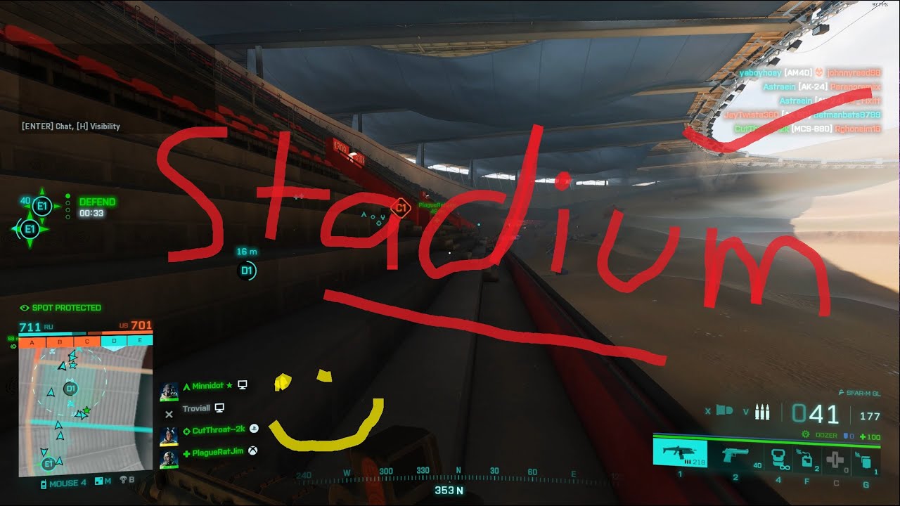 Battlefield 2042 - Stadium - full match. 1440p Ultra Settings