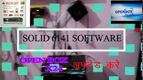 Update openbox x25 software in solid 6141||| by tech verma