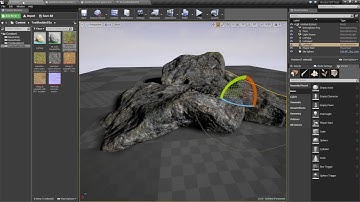 Rocks101 -  Part 17 - UE4 Vertex painting and WorldAlignedBlend of textures
