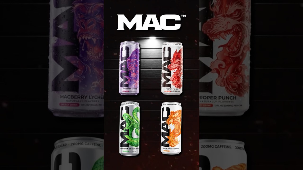Conor McGregor's NEW Energy Drink Is Here! ⚡ MAC Energy Review