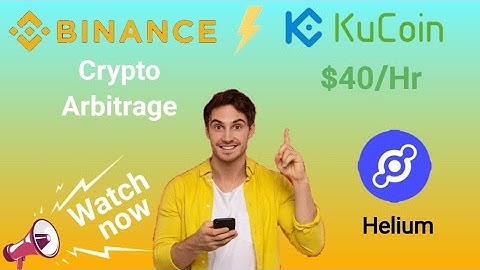 Binance and kucoin Arbitrage ; $40 per hour