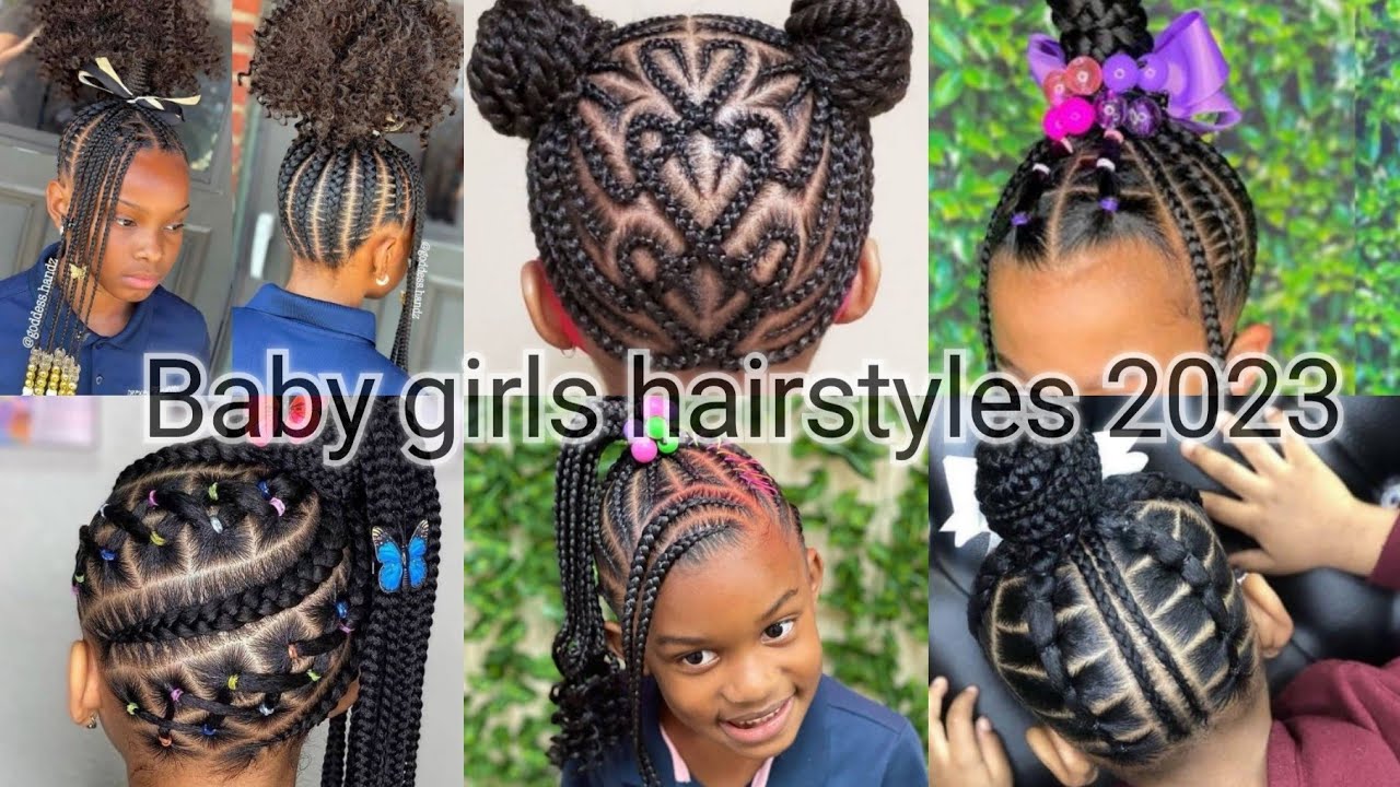 30+ pretty cornrow hairstyles for kids ❤️‍🔥 #explore #shortvideo #braids # hairstyle #2023 - YouTube