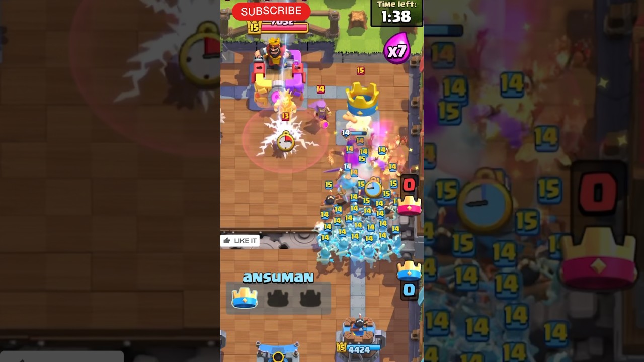 Infinite 7 Elixir Push? Princess & Clone Loop is Insane! 